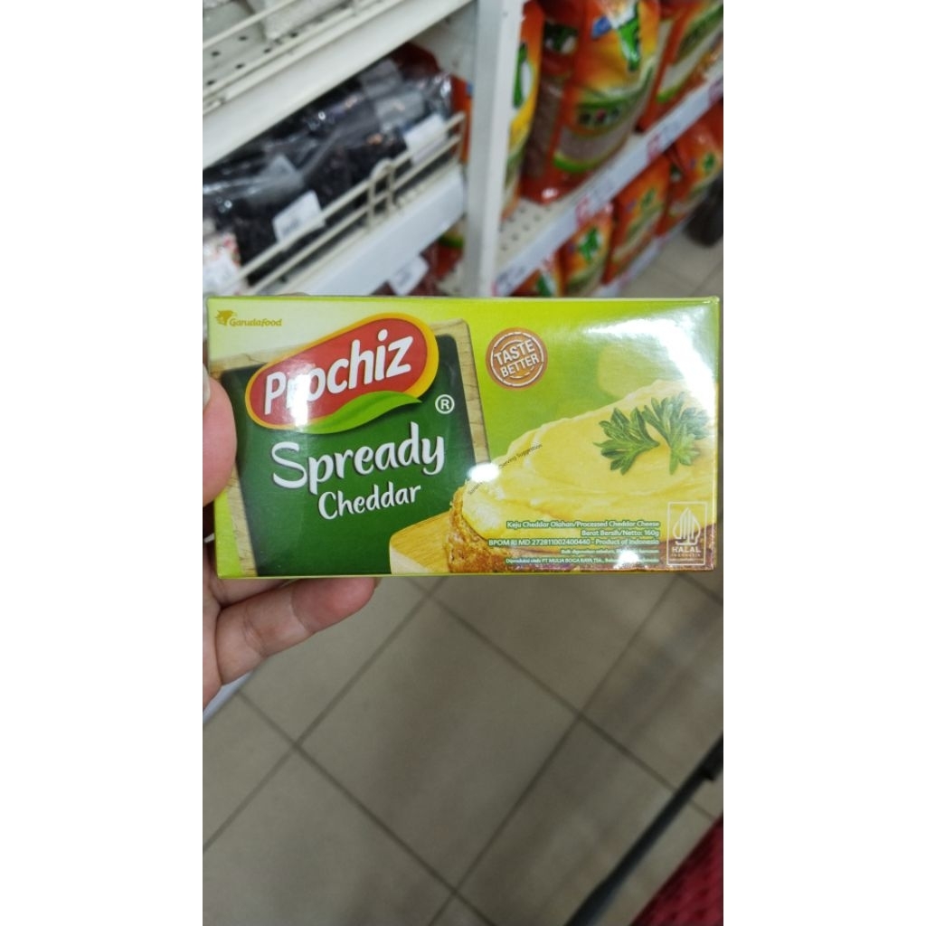 

Prochiz spready Cheddar 160 gr / keju oles