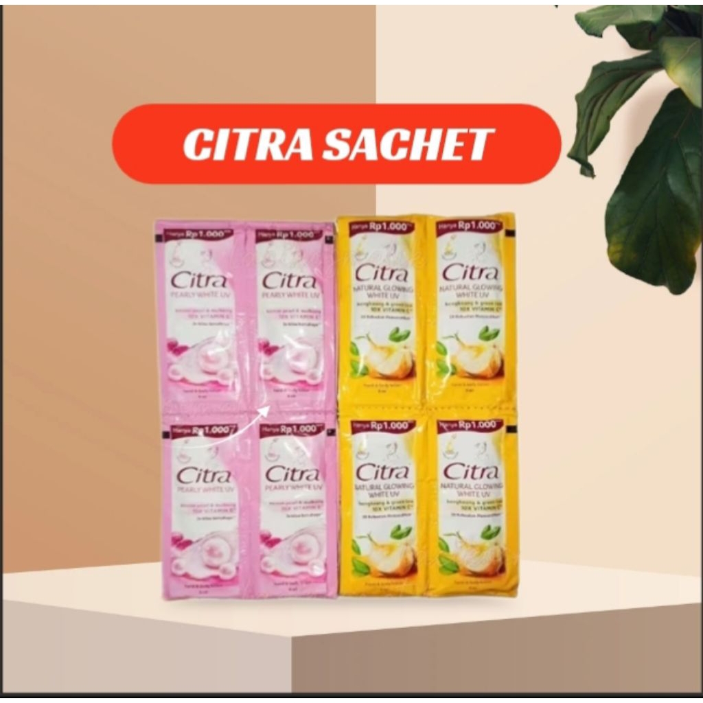 Citra Body Lotion Sachet 9 ml