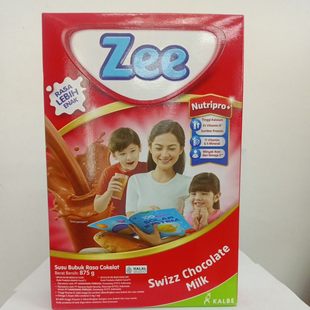 

Zee - Susu Bubuk rasa coklat 875g