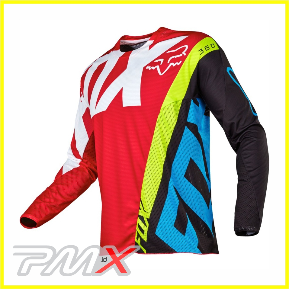 Fox 360 Creo Jersey Original Jersey Motocross Trail Dewasa