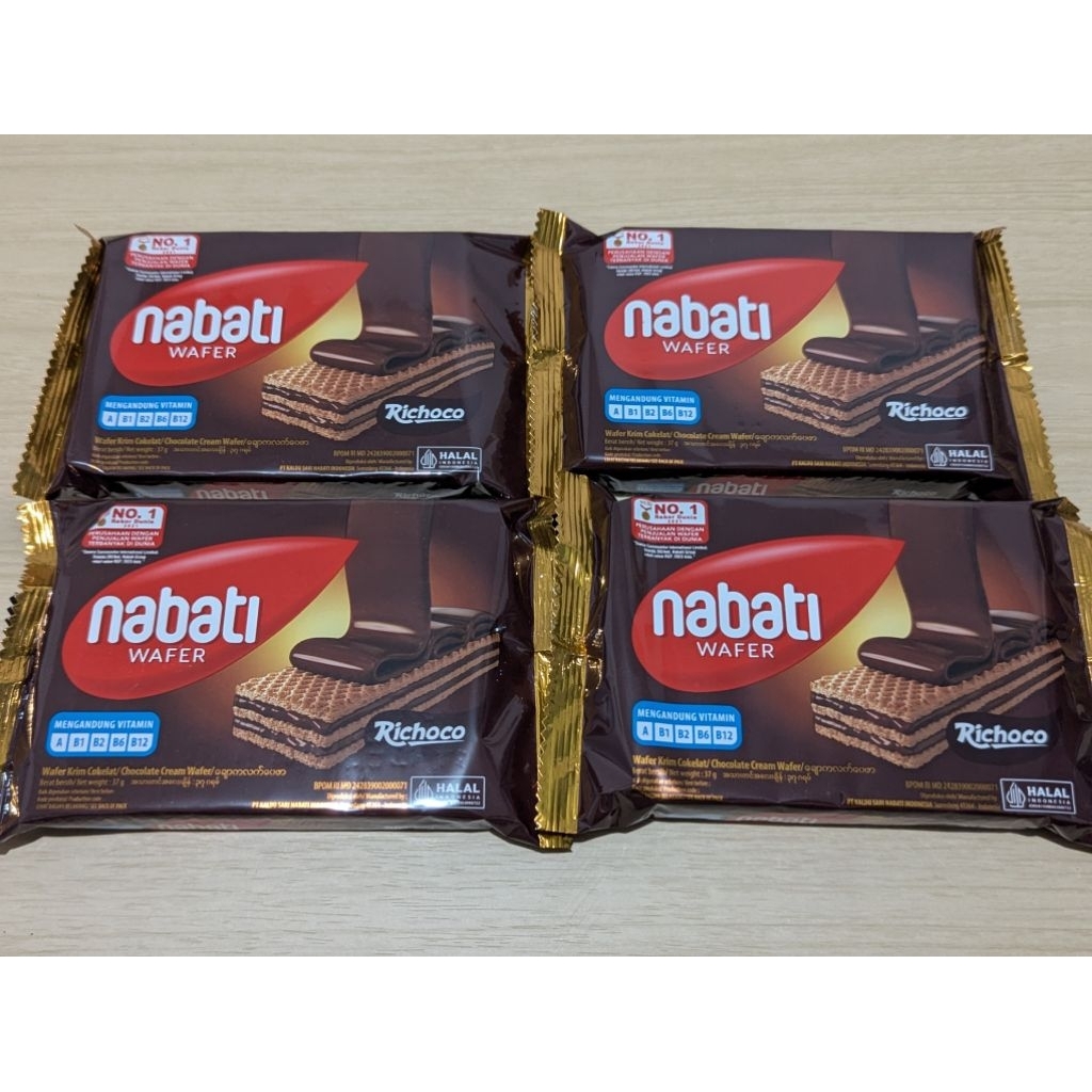 

wafer nabati 2000 coklat 37gr
