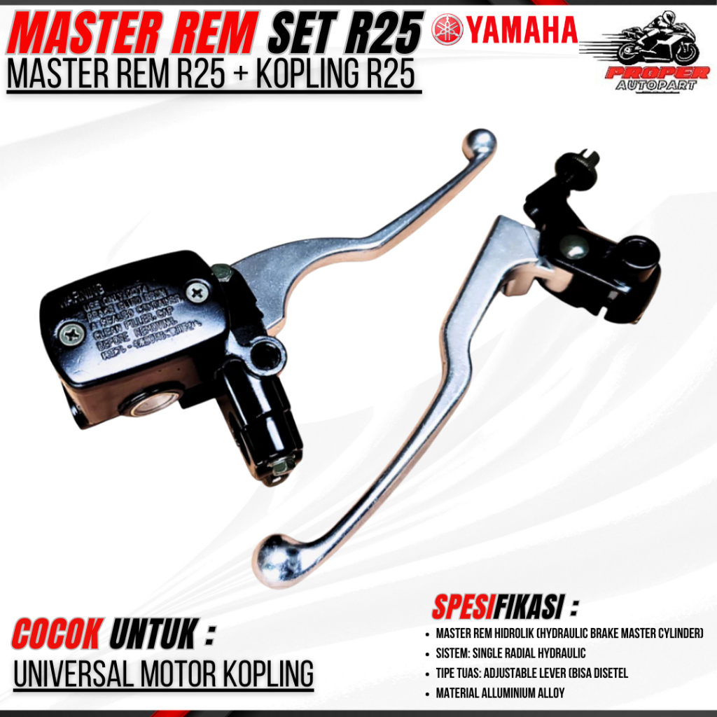 MASTER REM R25 IMPORT MASTER REM RX KING MASTER REM MXKING KOPLING R25 MASTER R25 IMPORT HANDLE REM