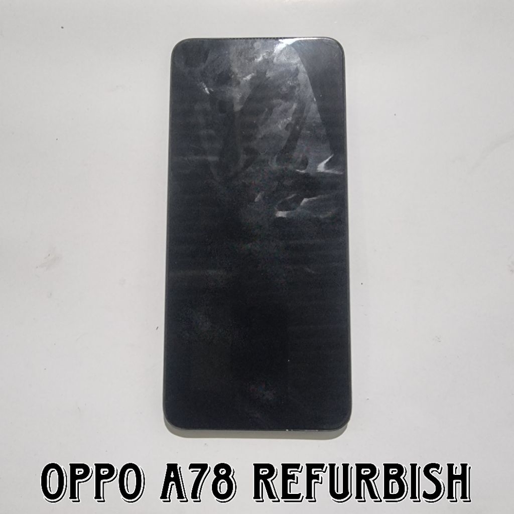 LCD PLUS FRAME OPPO A78 5G REFURBISH COPOTAN NORMAL GARANSI TES