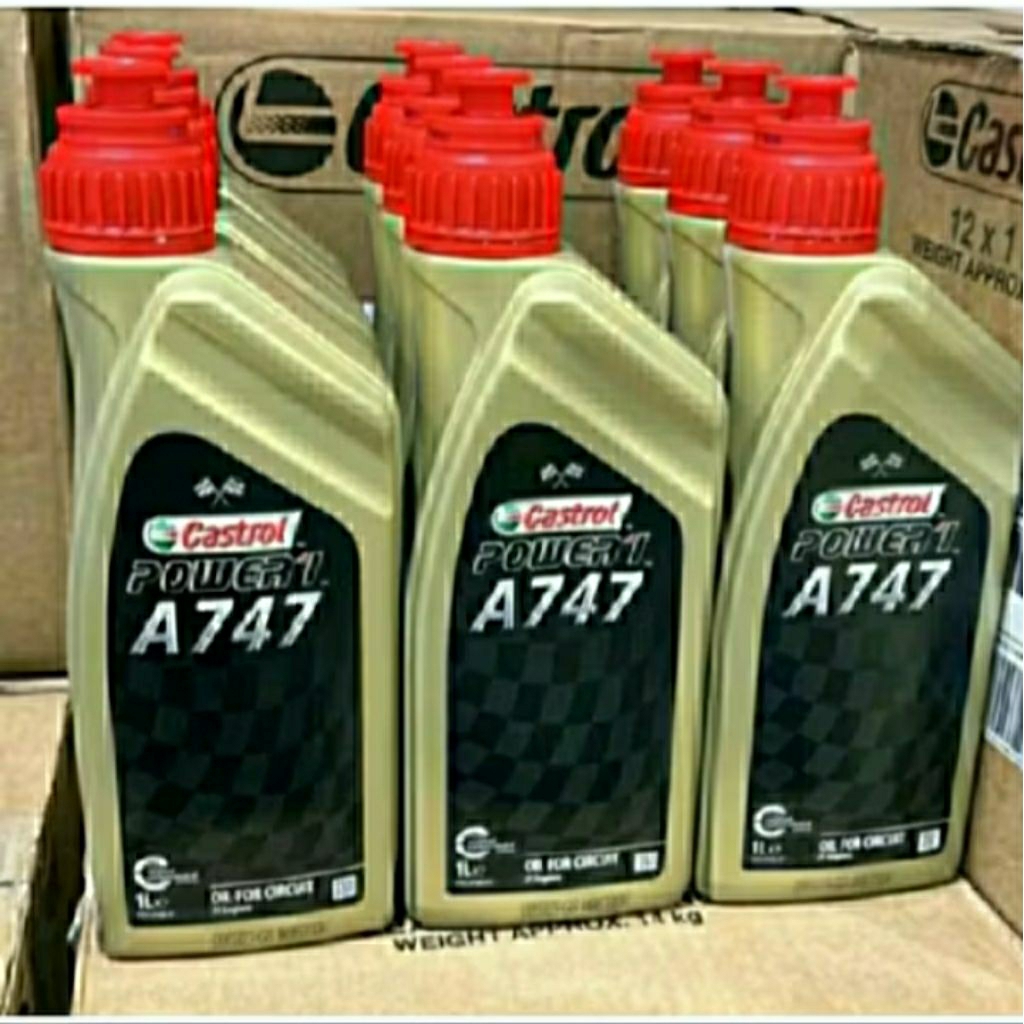 oli castrol A747 oli samping racing 2tak
