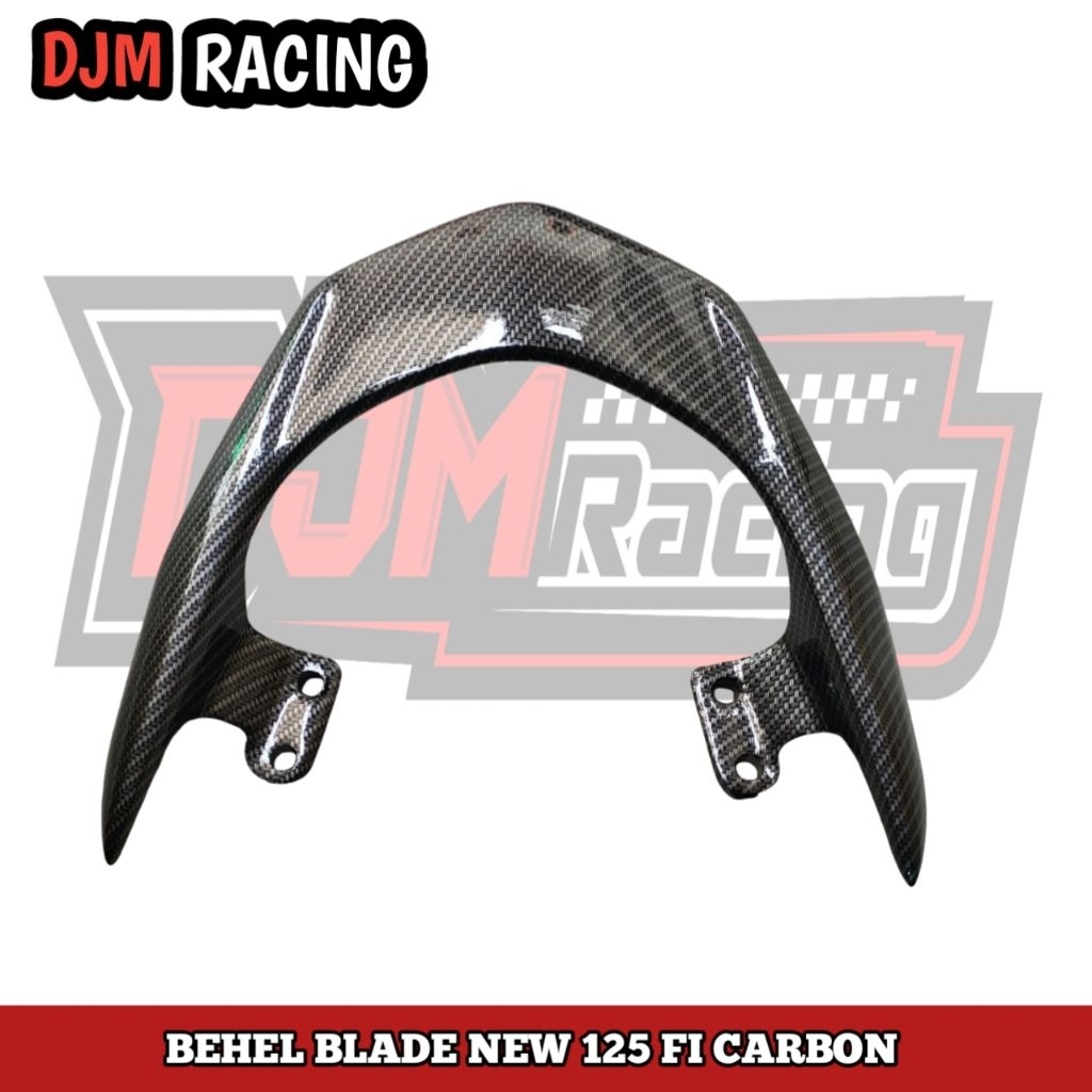 behel Blade New 125 Repsol carbon pegangan jok belakang Honda Blade New 125 fi injeksi