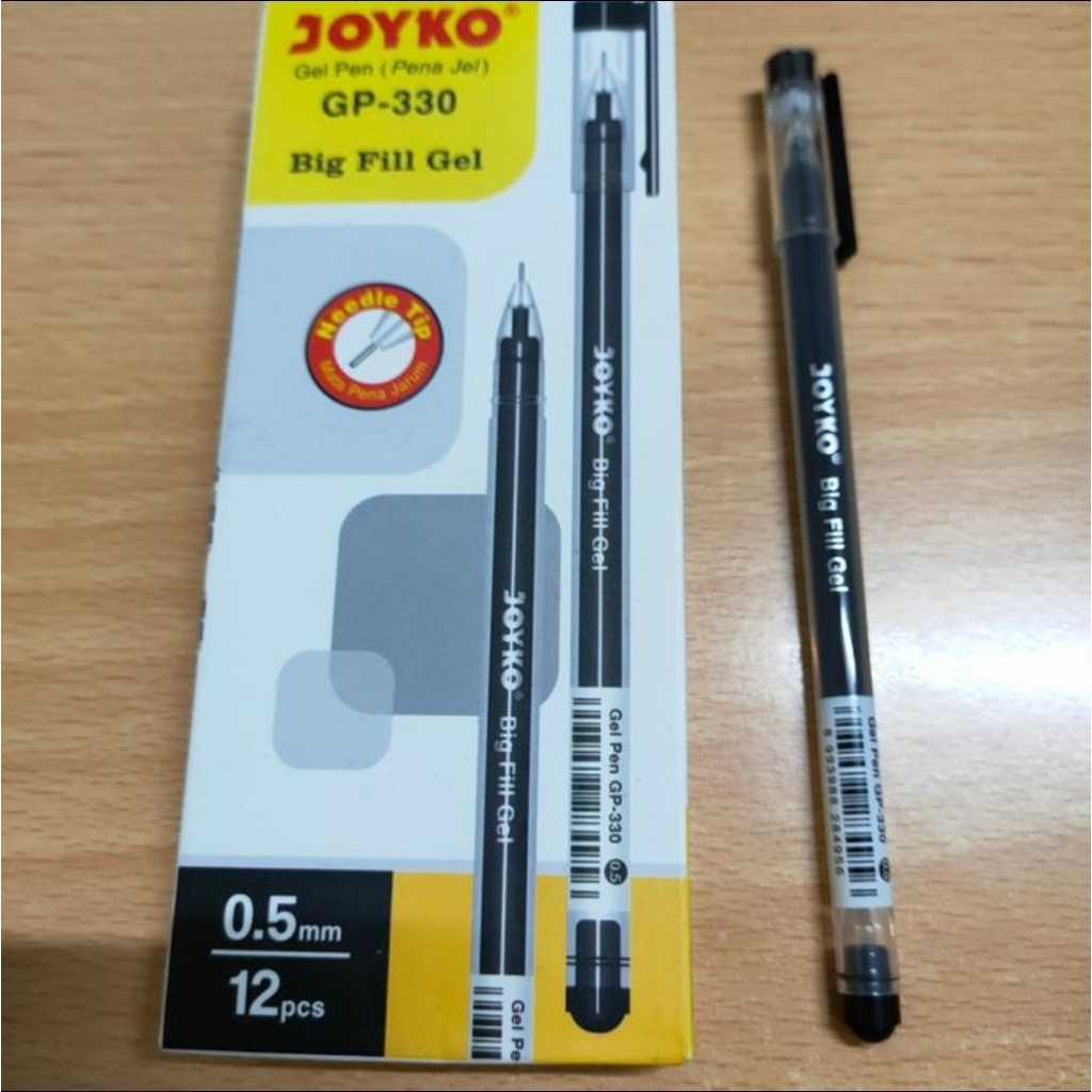 

PULPEN JOYKO Big Fill Gel GP-330 ( 1 pcs ) - HITAM