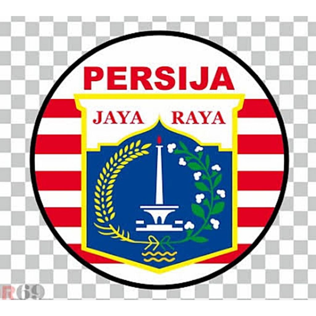 patch bordir Club Persija Jakarta / Emblem Persija Jakarta / Logo Persija Club Bagus dan Rapi