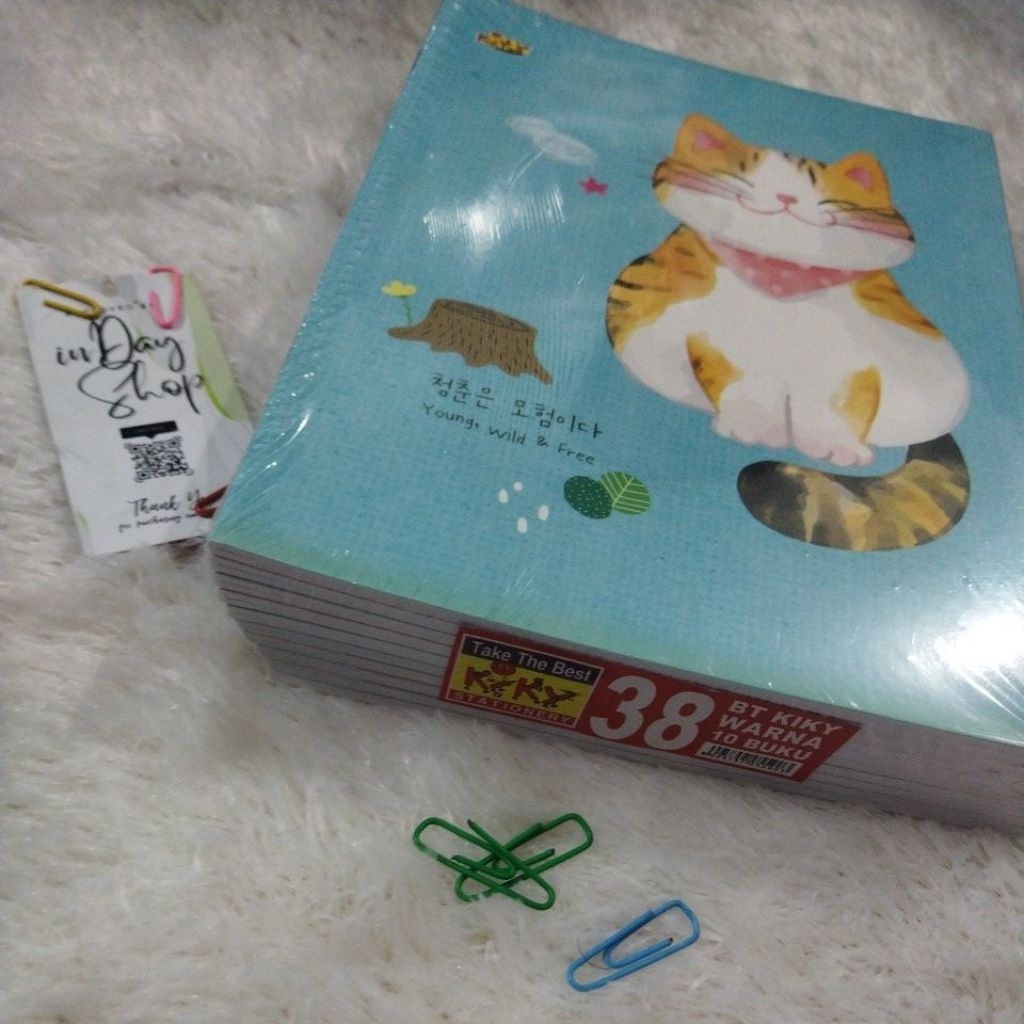 

(10pcs) Buku Tulis Kiky '38 | INDAY SHOP