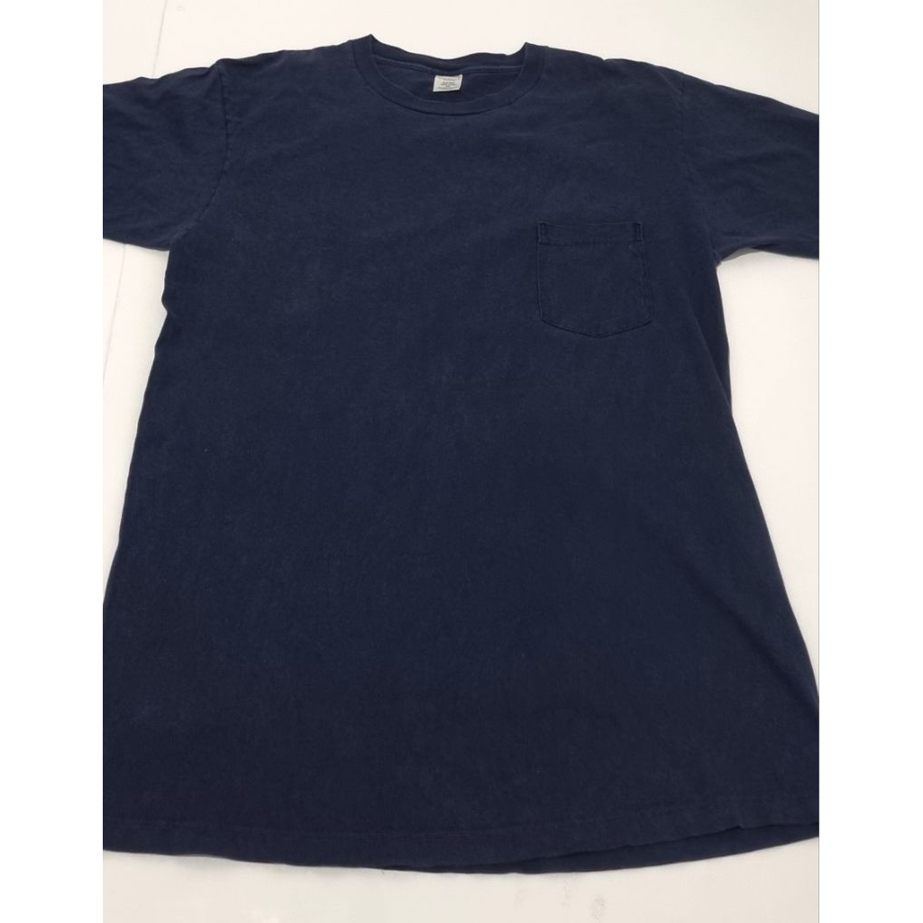 Kaos polos pocket warna navy
