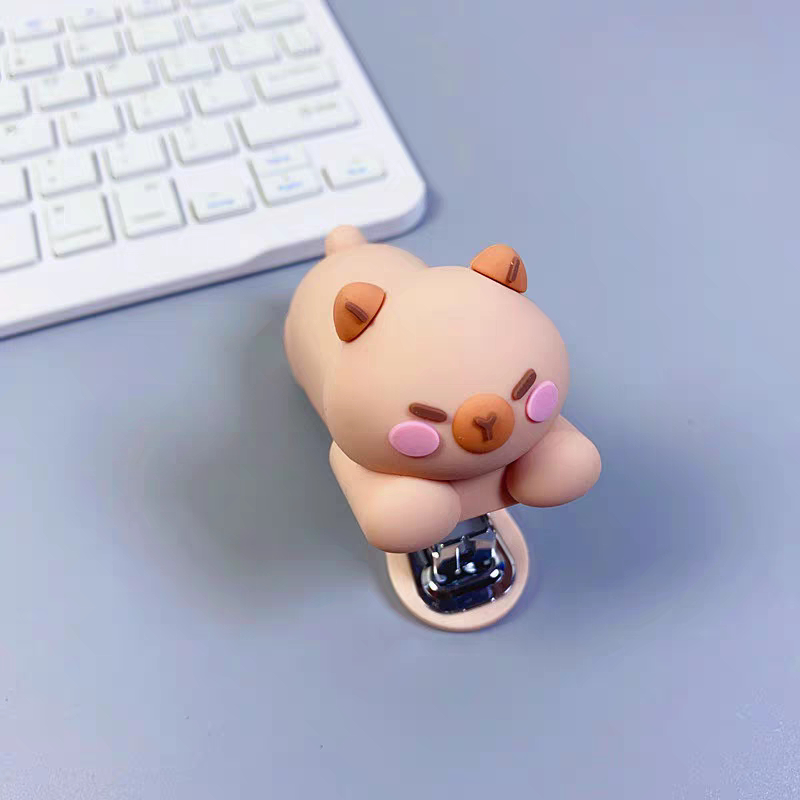 

Steples Figurin Stepler Lucu Capybara Staples/ Figutine Stapler Kecil Set Refill Cute Kapibala Capibala Staples Office Kantor Sekolah School Cekrekan