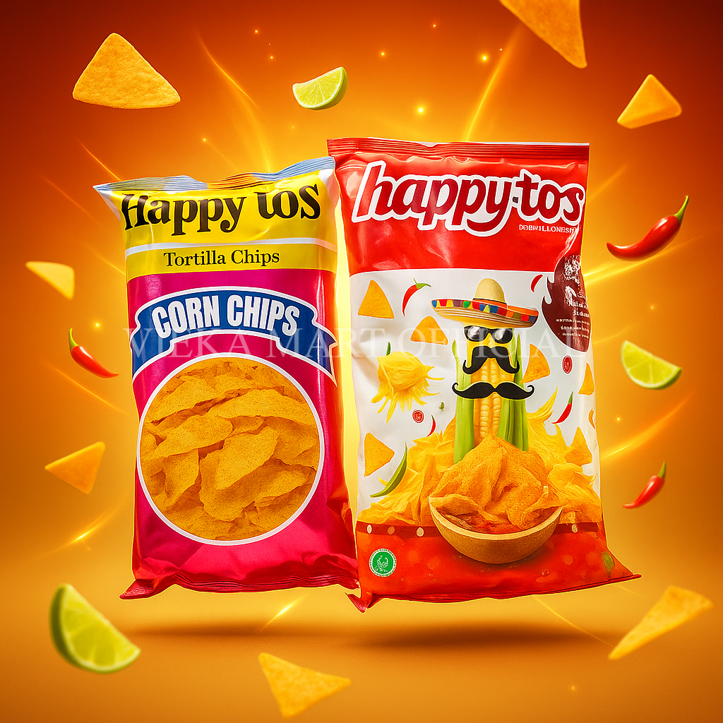 

Happy Tos Chips 140gr Enak dan Gurih