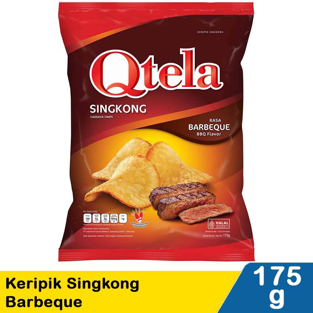 

[oddsolshop] pekanbaru/Qtela Keripik Singkong Barbeque 175GR Halal Snack BBQ Barbekue