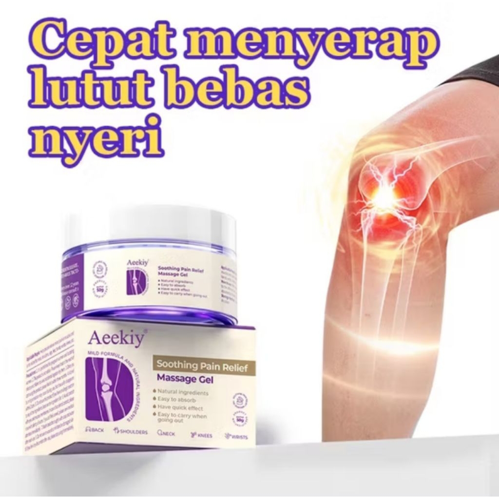 Aeekiy Krim Gel Asli Original Aeekiy Pereda Lutut Dan Sendi Amino Glukosamin Herbal