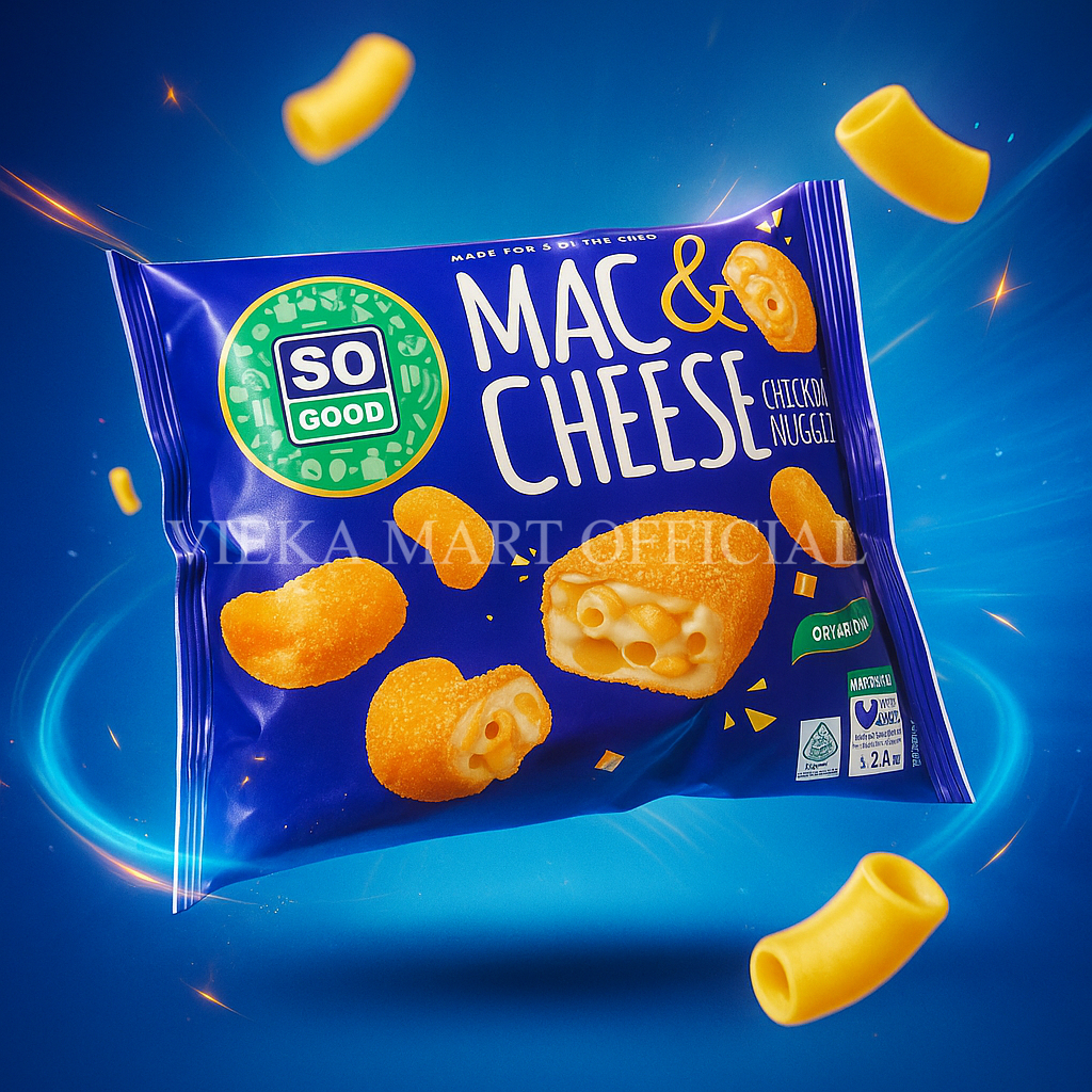 

So Good chicken nugget mac and cheese