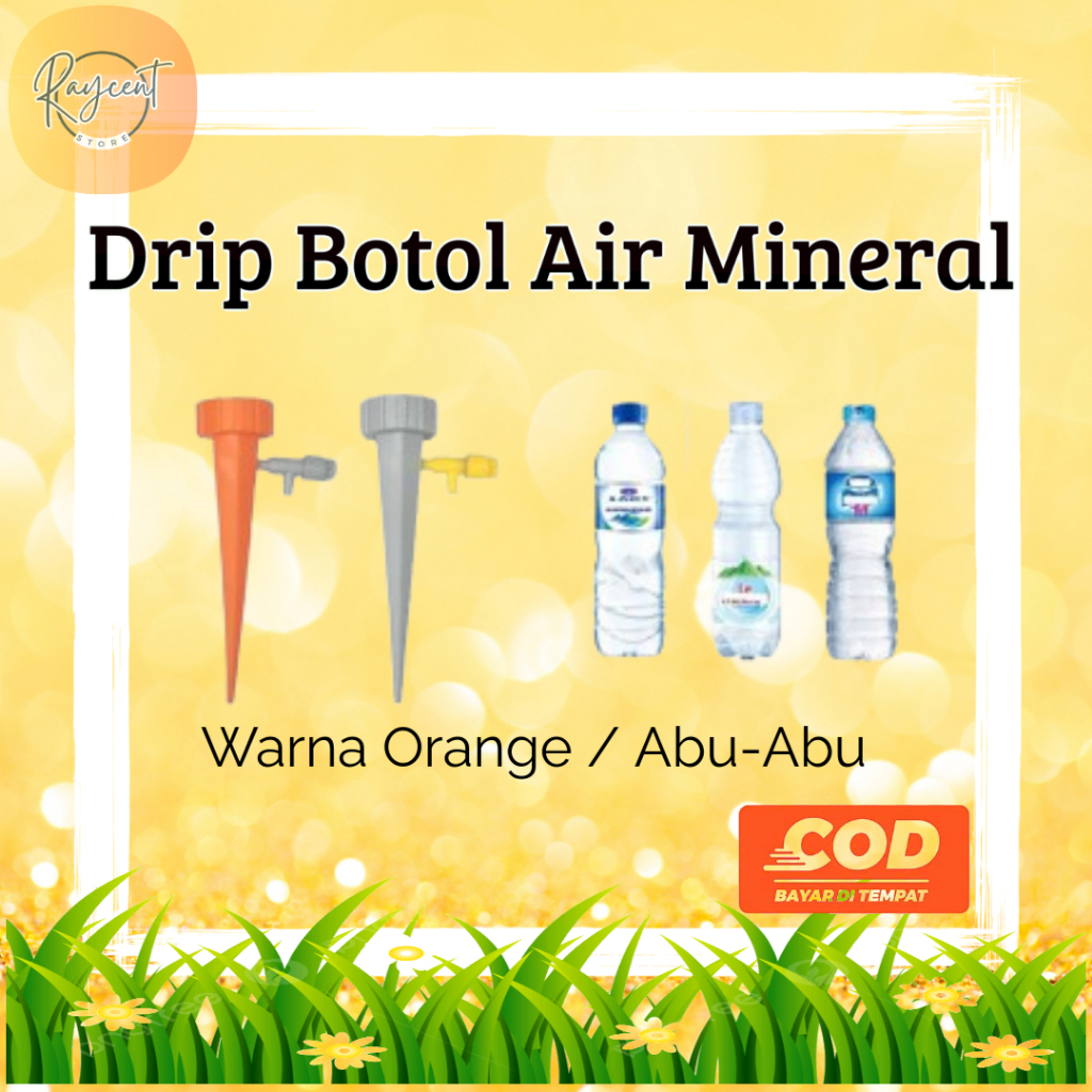 Irigasi Tetes otomatis / Drip Tetes Sistem Alat Irigasi Drip Botol Air Mineral