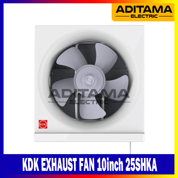 KDK EXHAUST FAN DINDING DAPUR 10inch 25SHKA 25-SHKA / EXHAUST FAN WALL MOUNT KITCHEN KDK 25SHKA 25-S