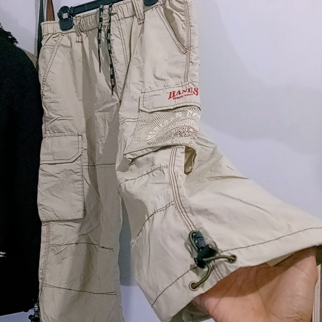 Celana Pendek Cargo Outdoor Hanes US size 27/28