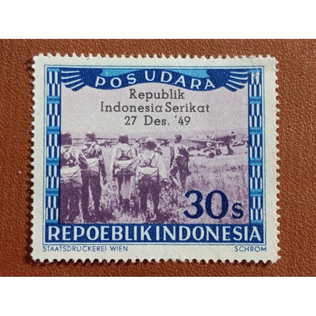 

Prangko Wina Pos Udara 30s Ct.Repoeblik Indonesia Serikat 49