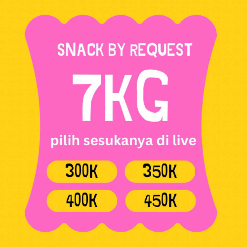 

Snack by Request 7Kg | Snack Import | Halal | Viral