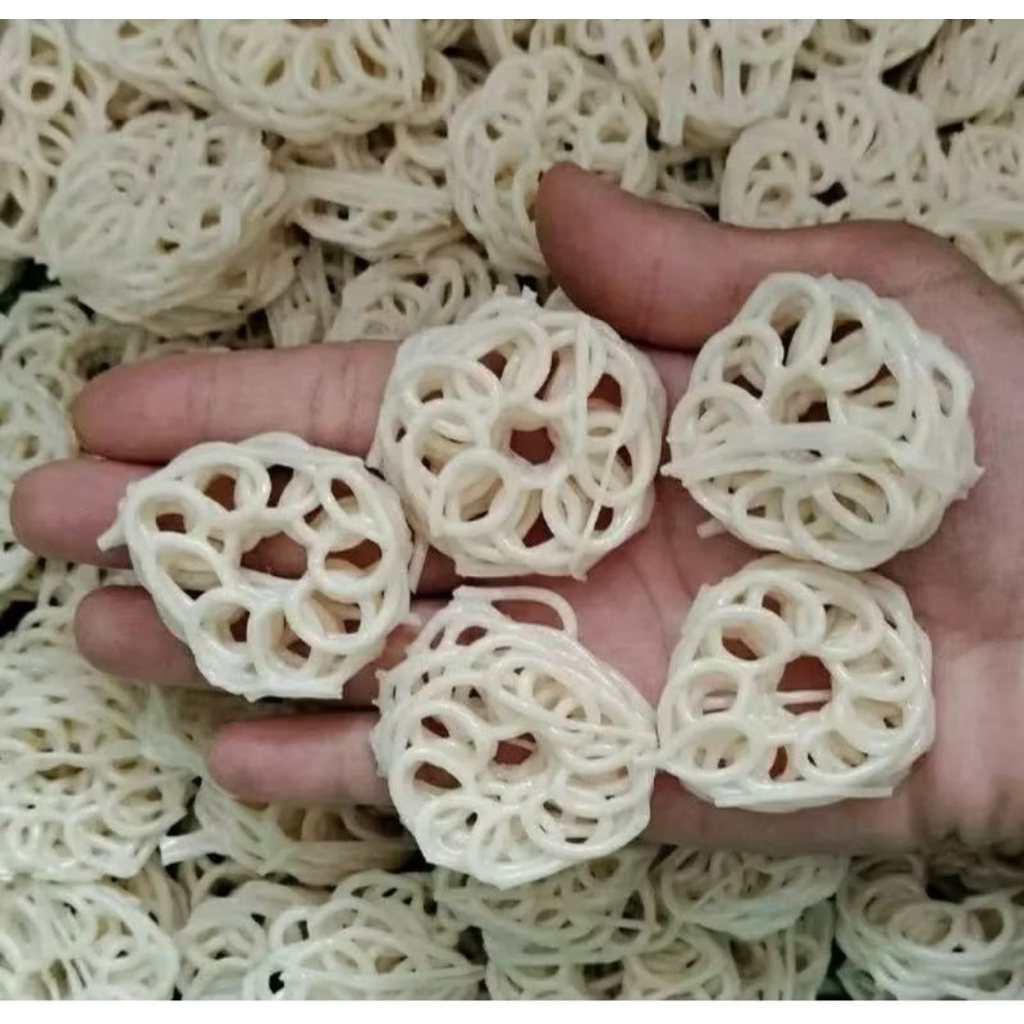 

Kerupuk Mawar Kaleng Mentah Super 500gram - 1kg Murah