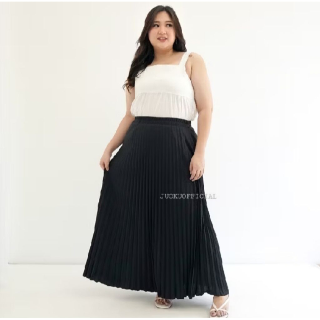 ROK PLISKET JUMBO/ rok wanita dewasa rok / panjang dewasa