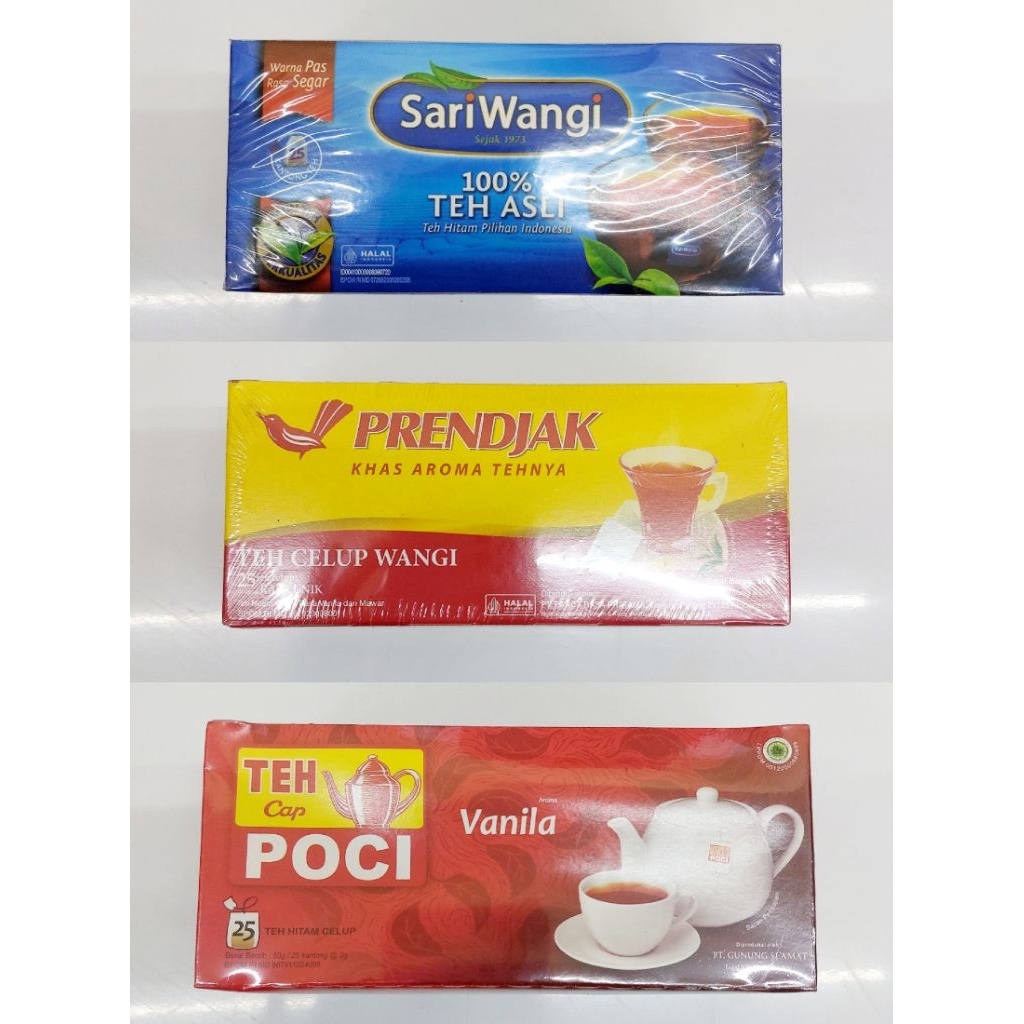 

Teh Celup Kotak SARIWANGI PRENDJAK POCI