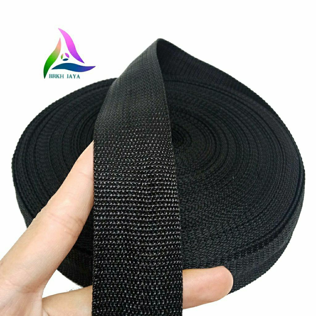 tali pelipit pinggiran jahitan webbing 3 cm bisban tas bisban tali bisban murah