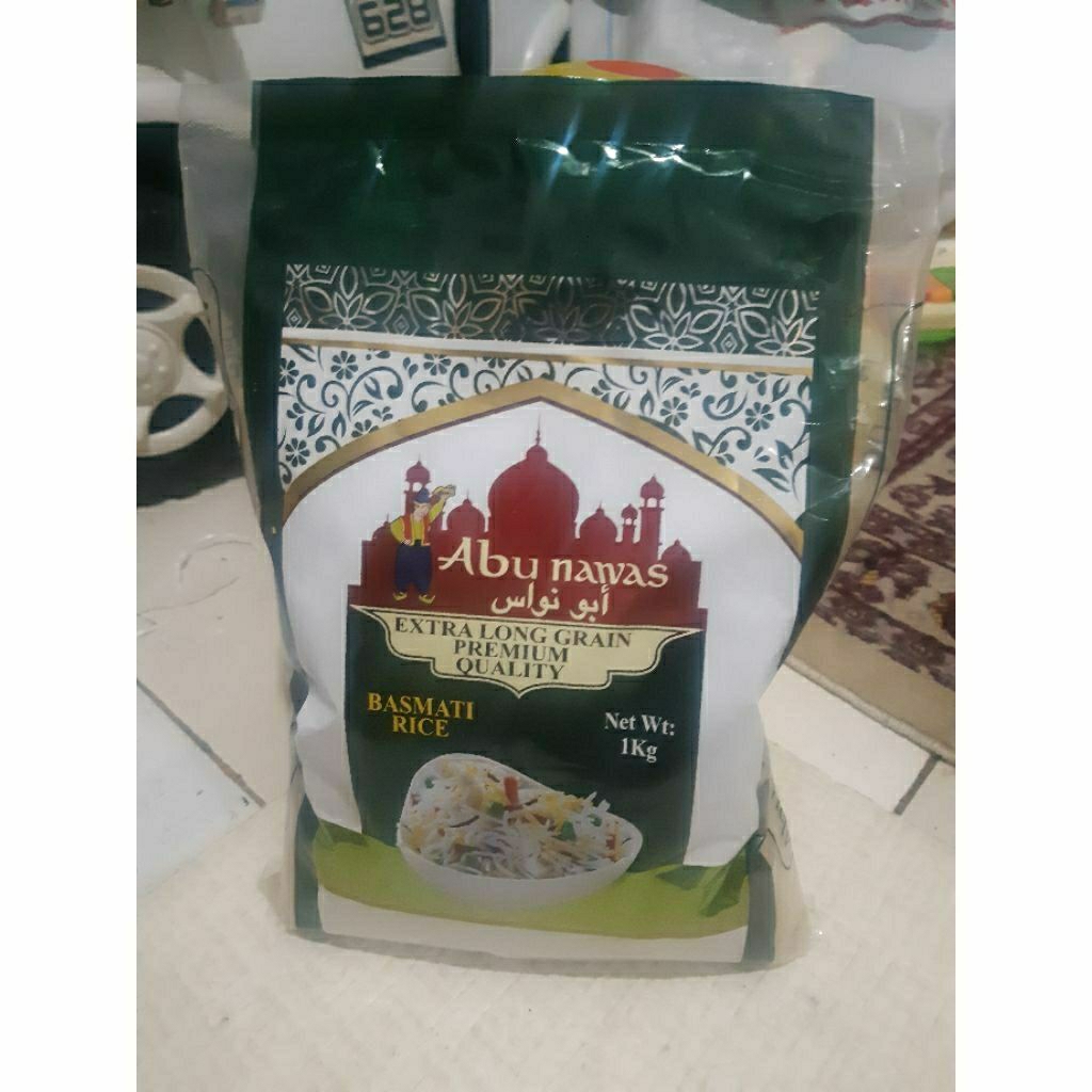 

Beras Basmati kemasan Abu Nawas 1 Kg