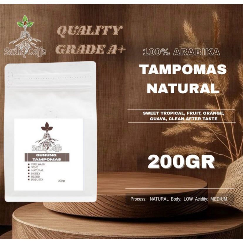 

Biji Kopi Arabika Natural Arabica Coffee Specialty Roast Beans Bubuk Coffe Bean sadiqcoffe Roastery