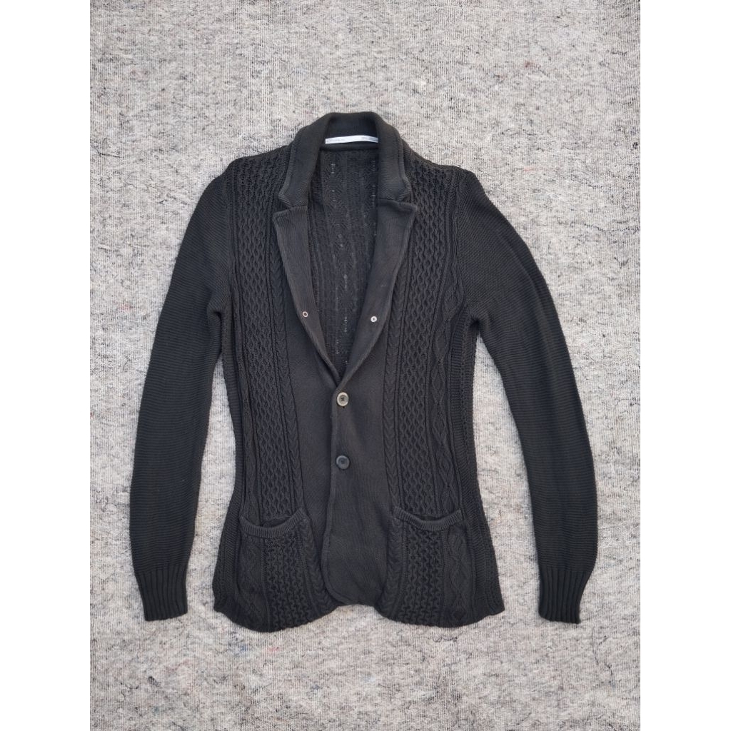 Cardigan tete homme
