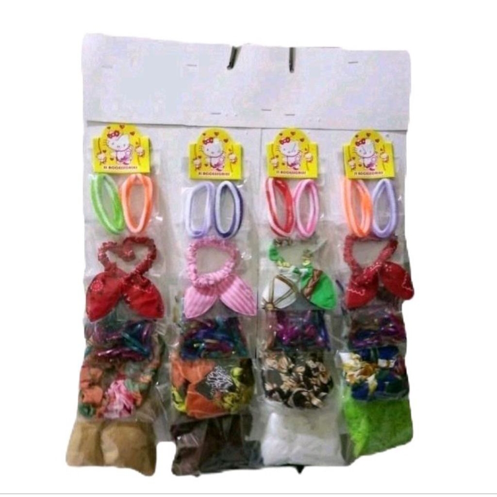 Aksesoris ikat Rambut serba-2000 isi 20 pcs