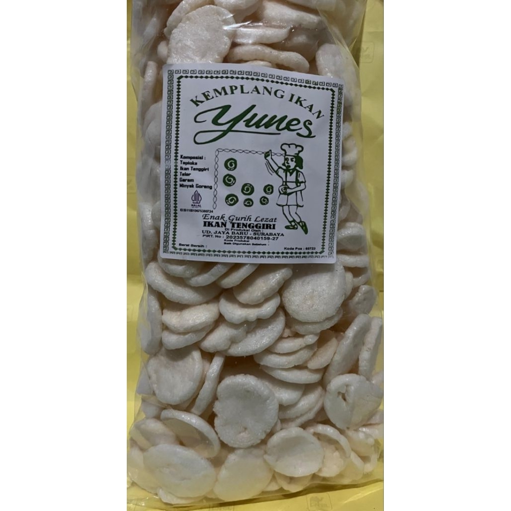 

Keupuk Kemplang Koin Ikan Tenggiri