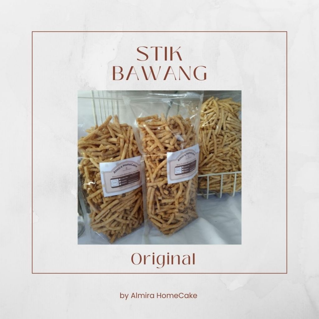 

Stik Bawang Original 500gr – Camilan Gurih Renyah, Snack Kering Rumahan