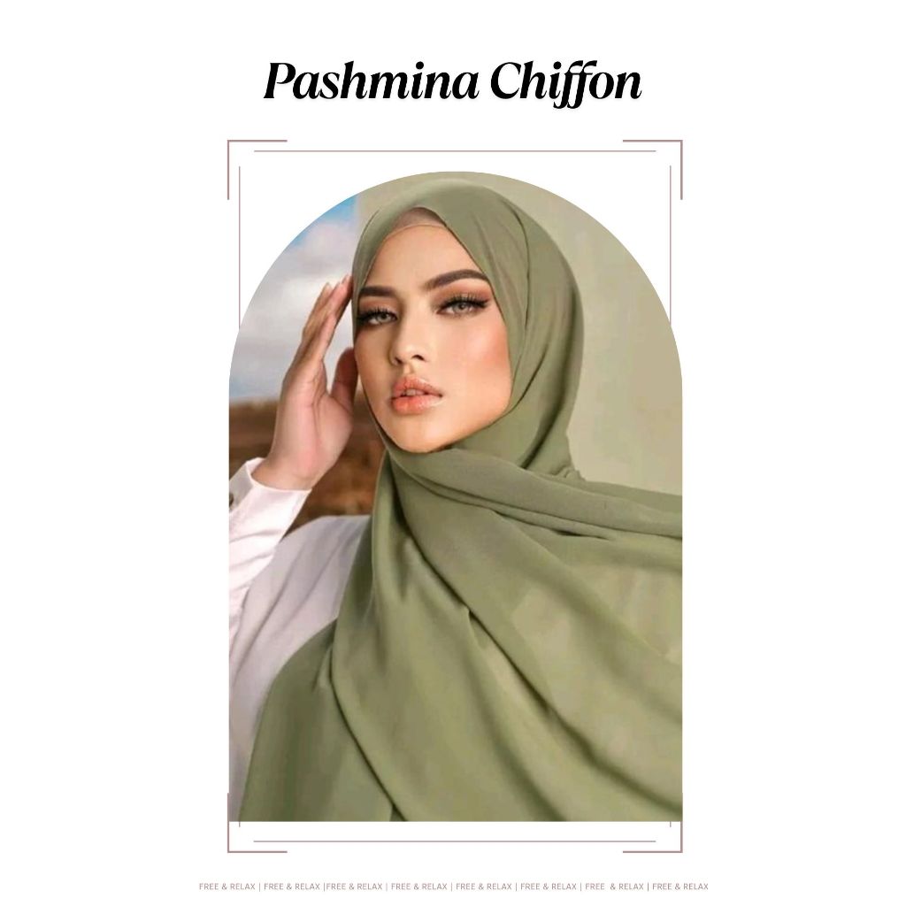 [SC] Pashmina arabian voile modal Chiffon | Pashmina Chiffon premium