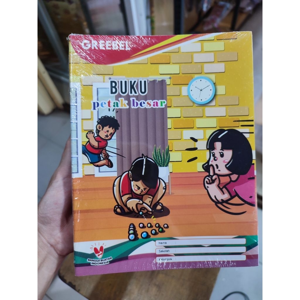 

Buku Kotak Besar Greebel isi 38 lembar