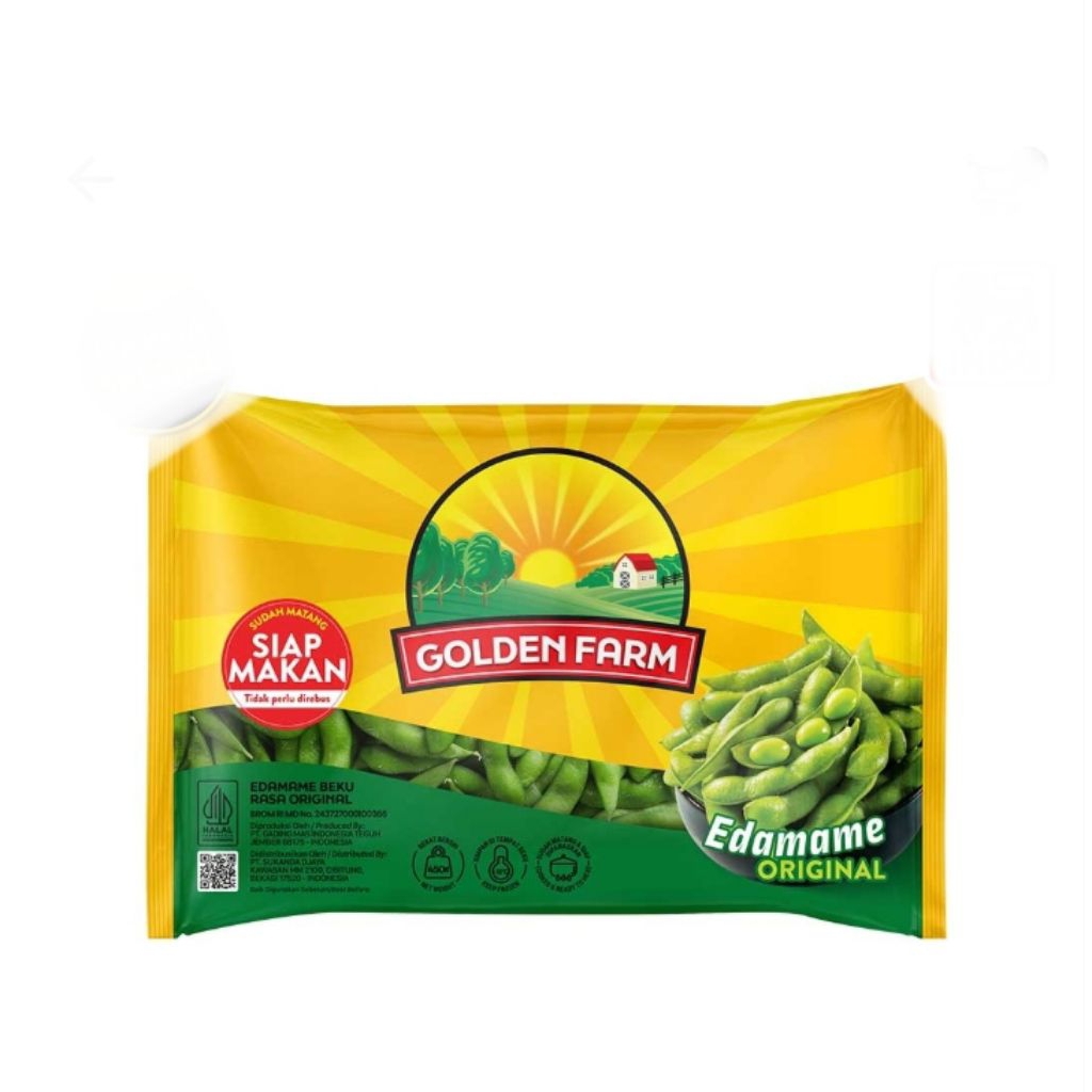 

Golden farm edamame original pack 450 gr