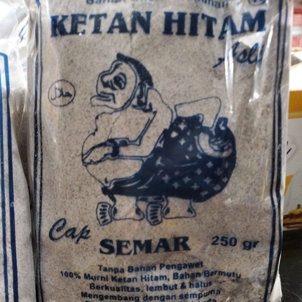

Tepung Ketan Hitam SEMAR 250 Gram.lembut selembut bahasa mantan! VIRAL LLL