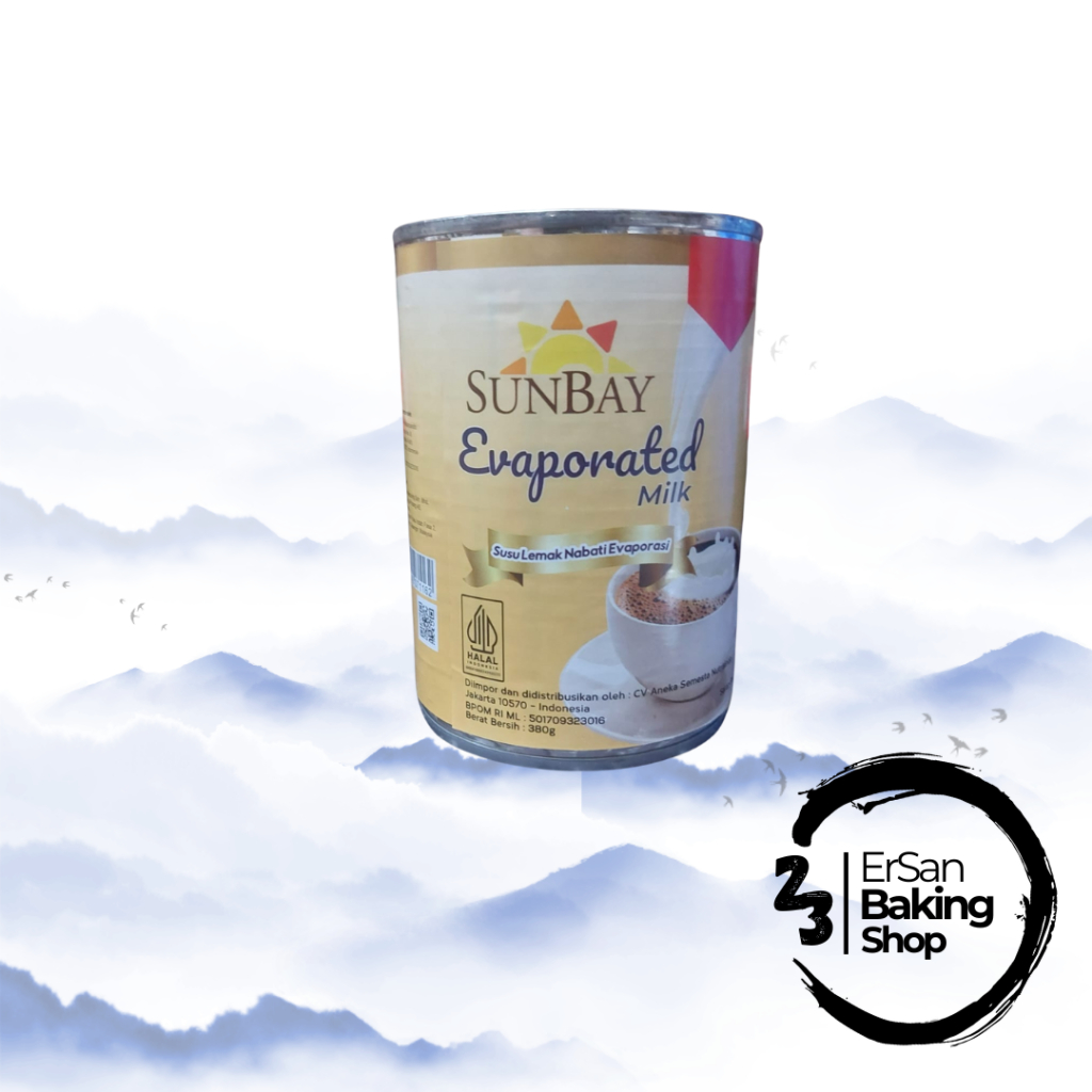 

Sunbay Evaporated Milk 380gr/Susu Evaporasi Sunbay/Pengganti Santan Sunbay Murah 380gr