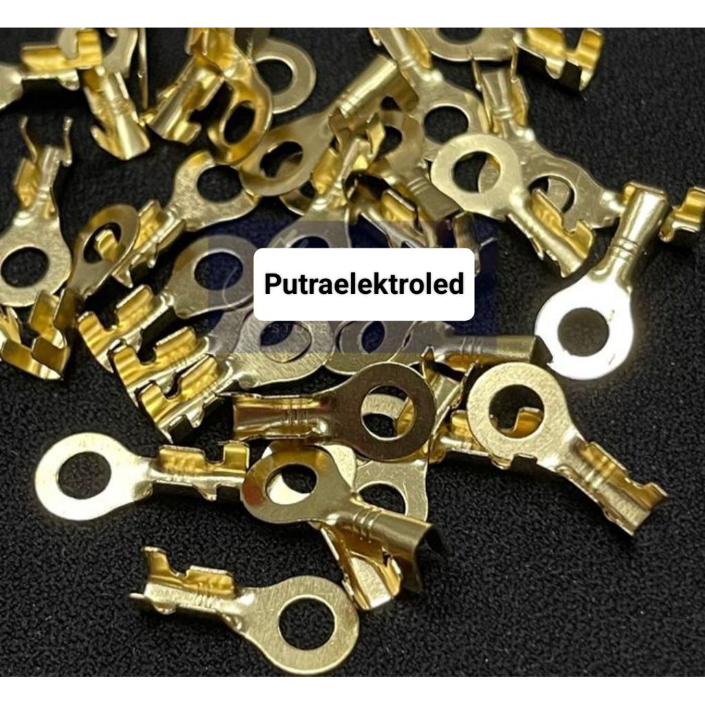 Skun Ring Mini 4mm isi 100pcs / Skun Bulat Kecil 4 mm