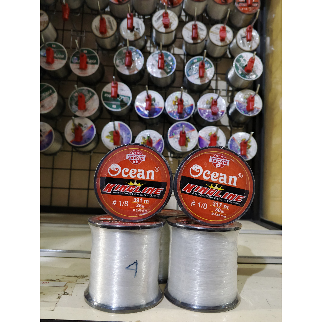 SENAR PANCING JAPAN OCEAN KINGLINE UK. 3LB,4LB,5LB,6LB,10LB,15LB,20LB,25LB,30LB SENAR PANCING MANIA