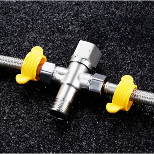 Selang Slang Sower Shower Pancuran Air Bathhub Kamar Mandi Panas Dingin Fleksibel