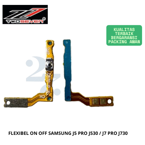 Flexibel Samsung J5 Pro / J530 / J7 Pro / J730 On Off Kualitas Terbaik