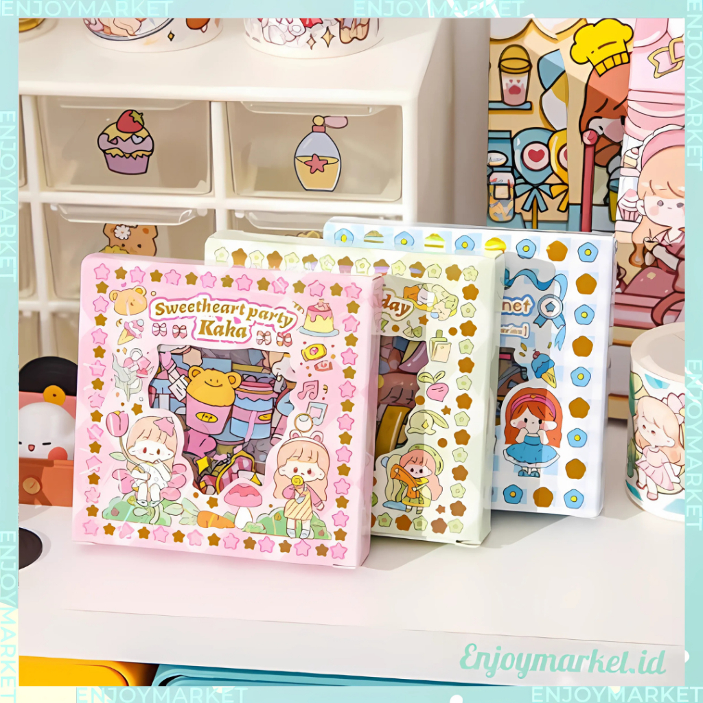 

Stiker Box Edisi Nini Masu Isi 100 Lembar Anti Air Murah Dekor Buku Jurnal