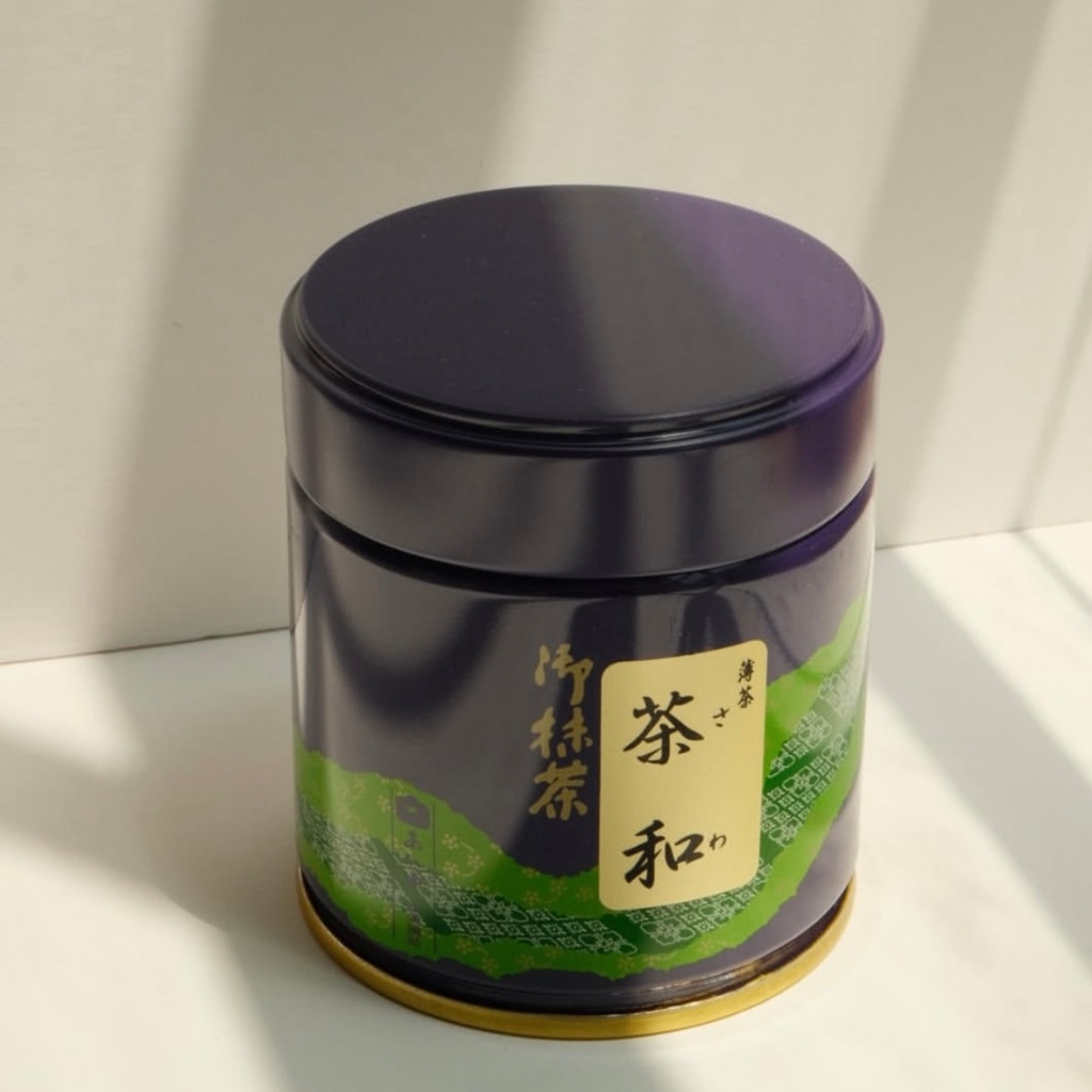 

Saijoen Chawa 40g Can Matcha Powder Ceremonial Japan Bubuk Matcha Jepang