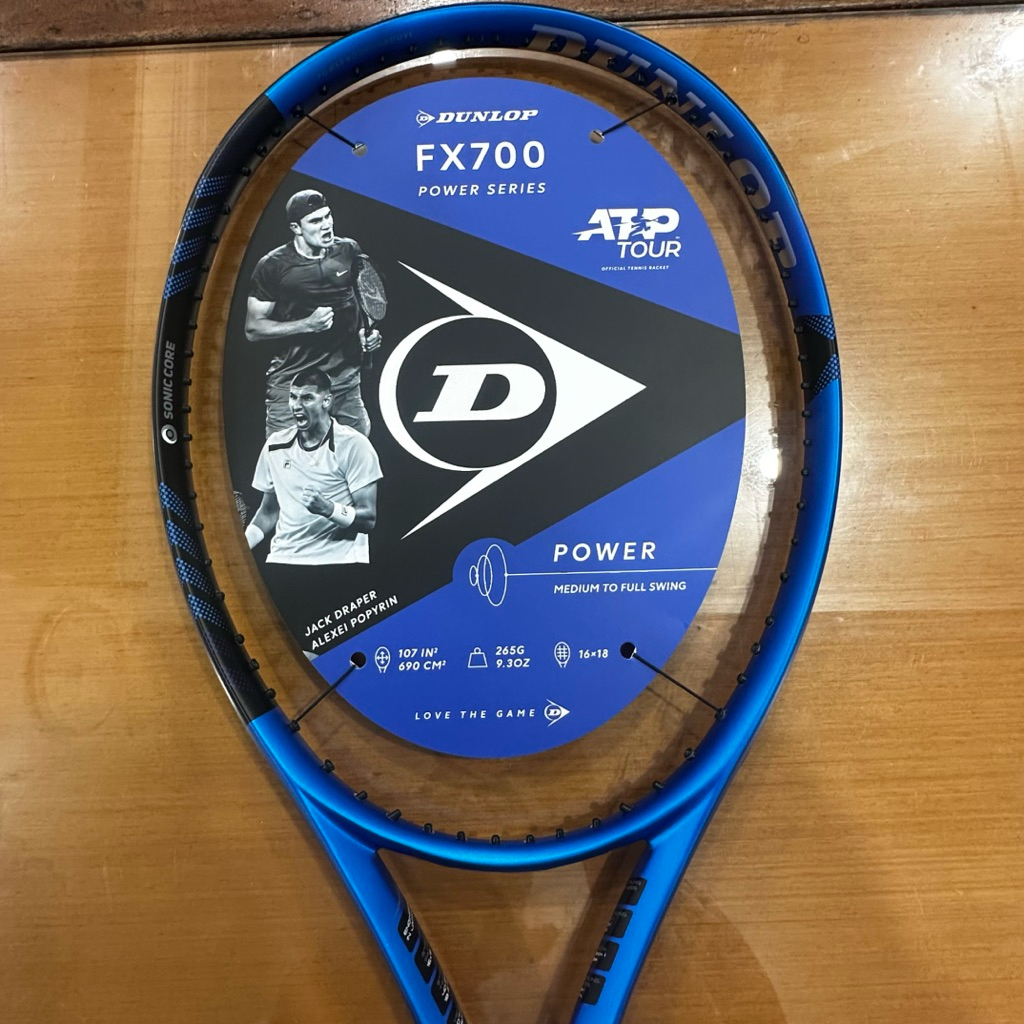 Raket Tennis Dunlop FX 700 Power Serie original