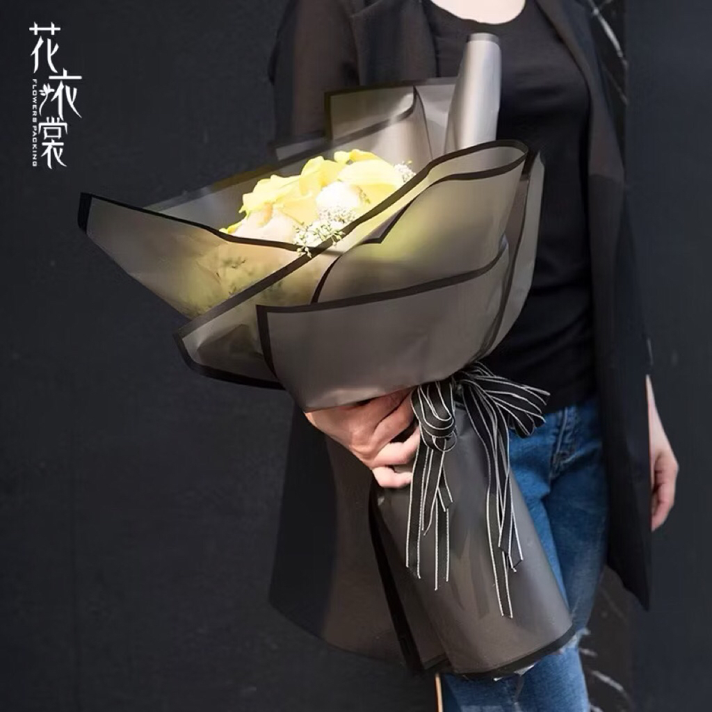 

Cellophane transparan Hitam | cellophane viral | kertas cellophane hitam