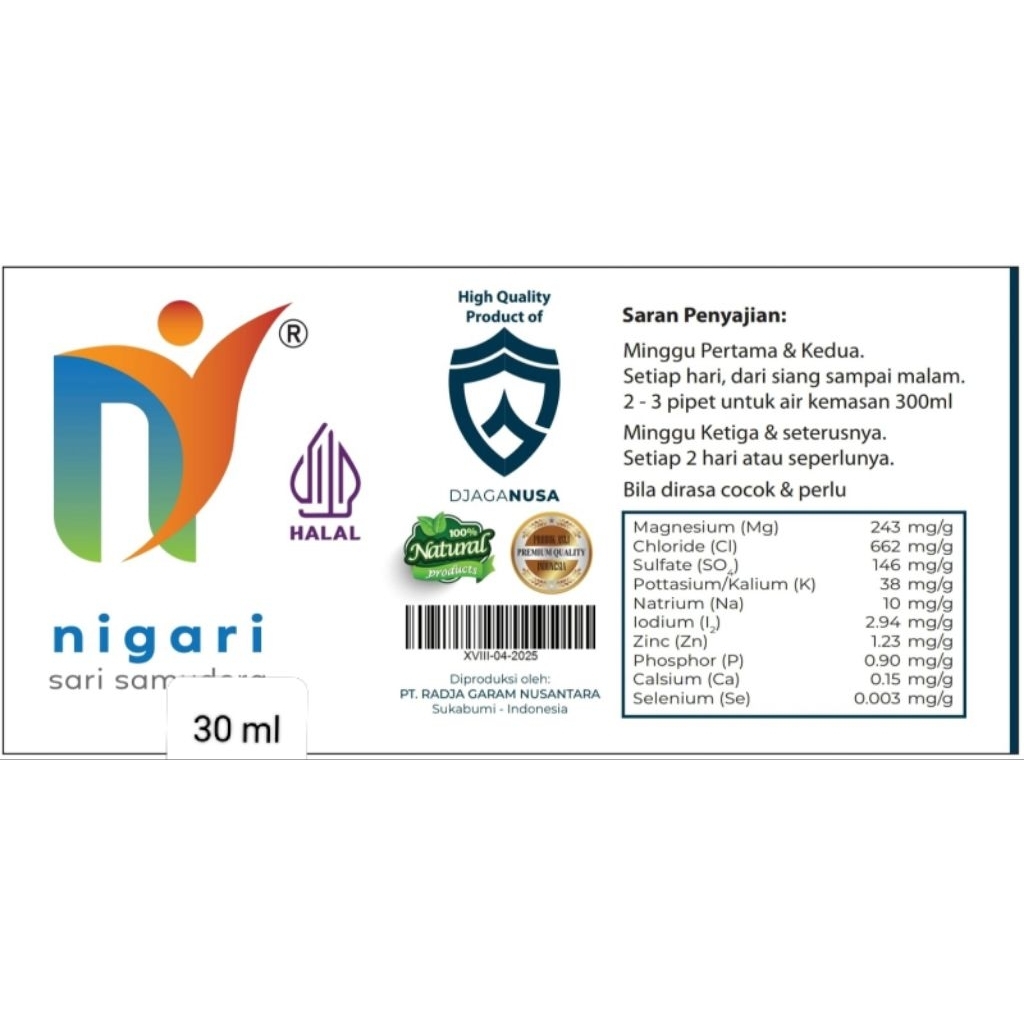 

Sari Air Laut DjagaNusa