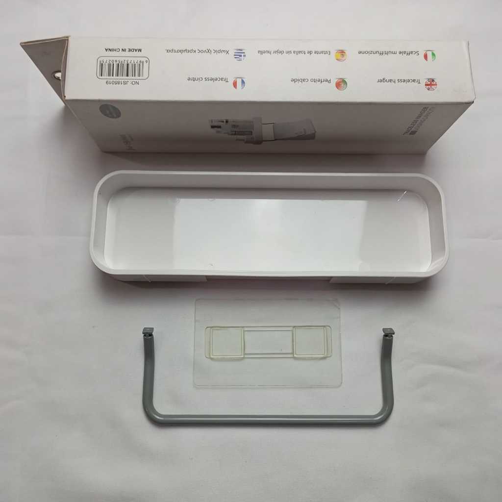 Rak kamar mandi JS-185019 rak sabun shampo rak kamar mandi rak holder serbaguna bagus kuat