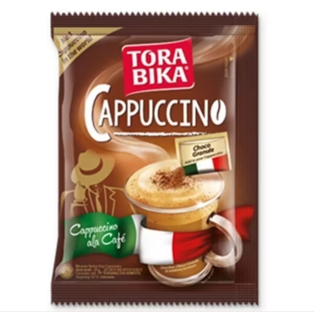 

Tora bika capuccino Kopi instan 1 rtng 25 gram