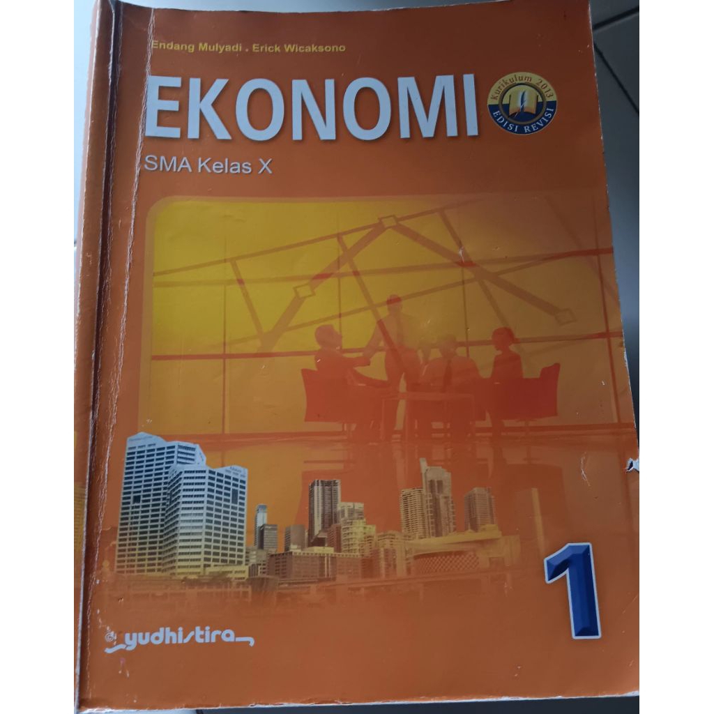 Buku Ekonomi kelas 10 kurikulum 13